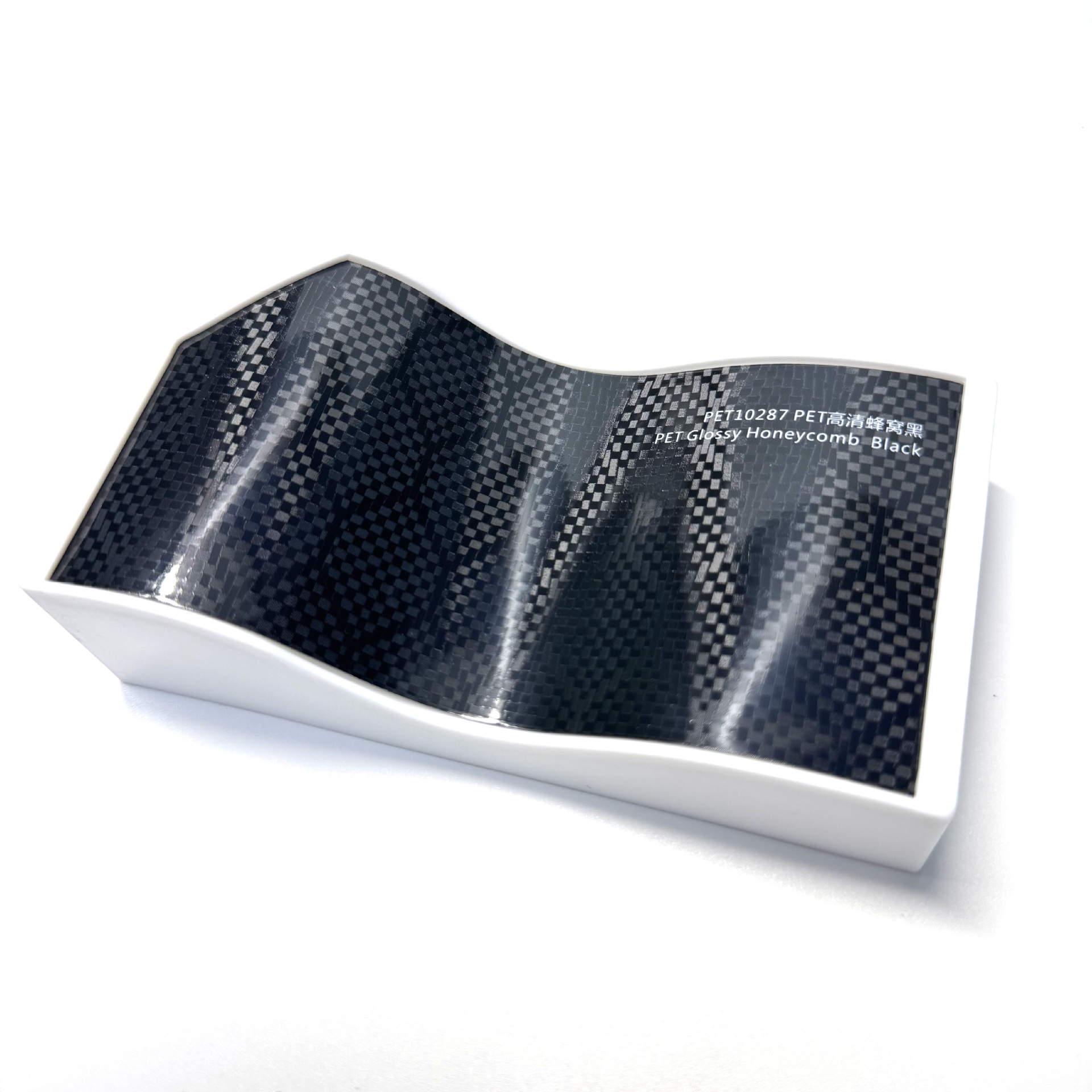 Cross-Border Export Automotive Pet Matte Electroplated Color-Changing Film for Car Body Decoration and Interior Modification, Automotive Honeycomb Color-Changing Film