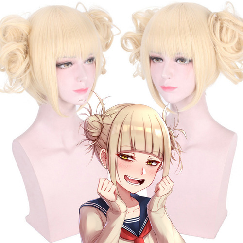 My hero academia Watanabe body wig anime cosplay wig split tiger mouth clip wig