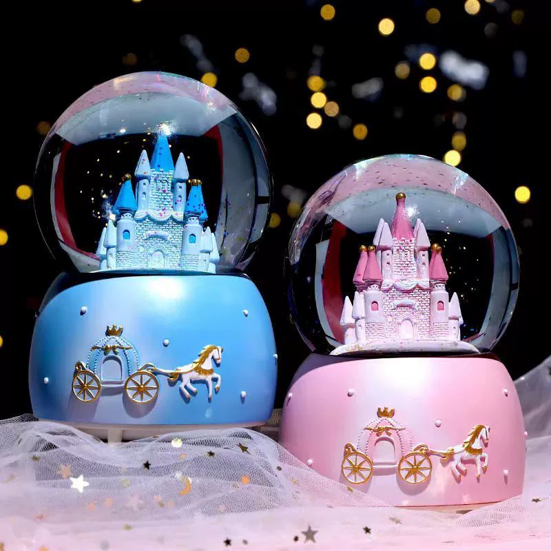 Castle, children's music box, for beloved, new collection, Birthday gift
