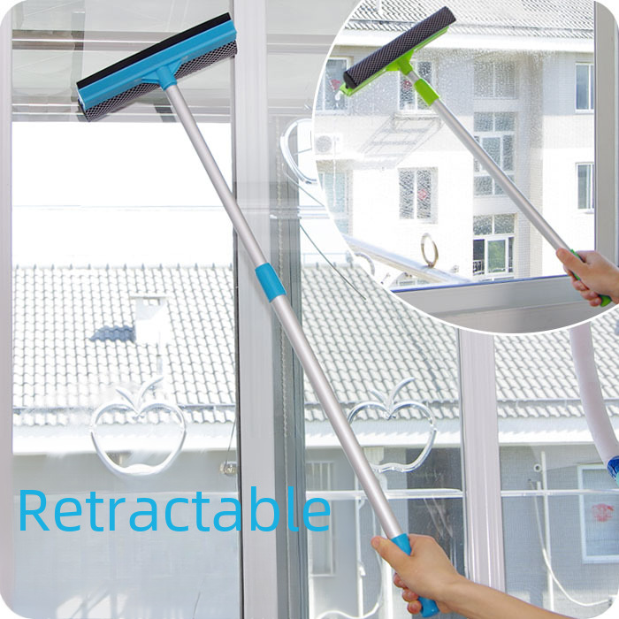 Glass long detachable double-sided hygienic handle