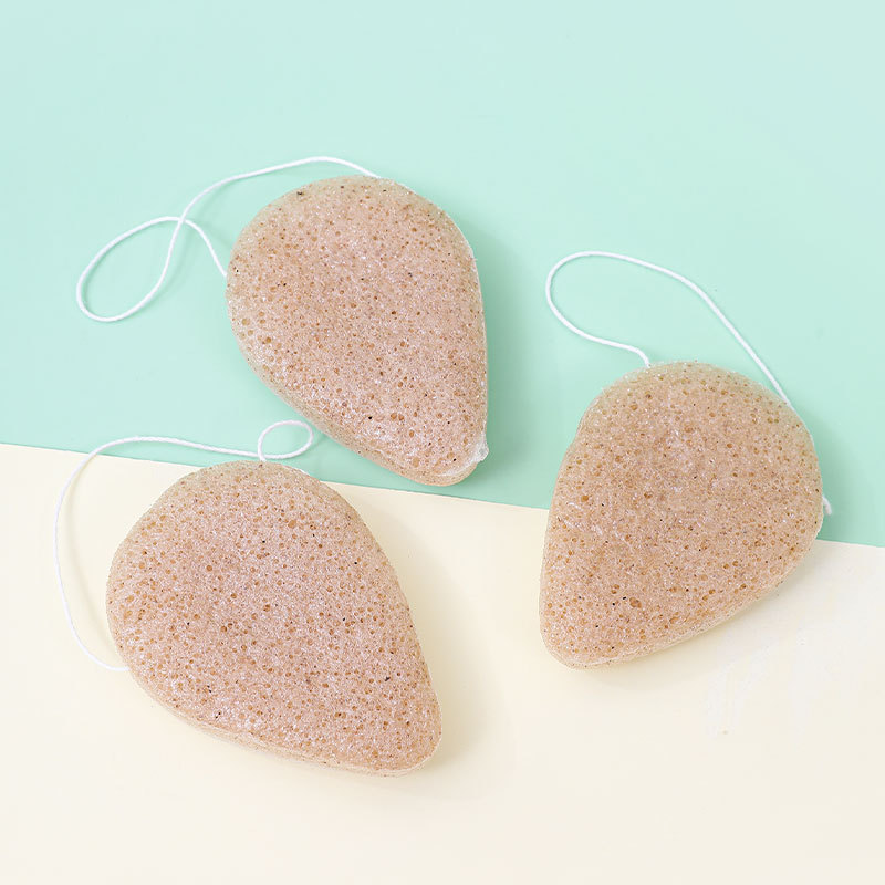 Walnut Conjac, lavabo facial, esponja facial, exfoliación facial, limpieza profunda, lavabo facial al por mayor.