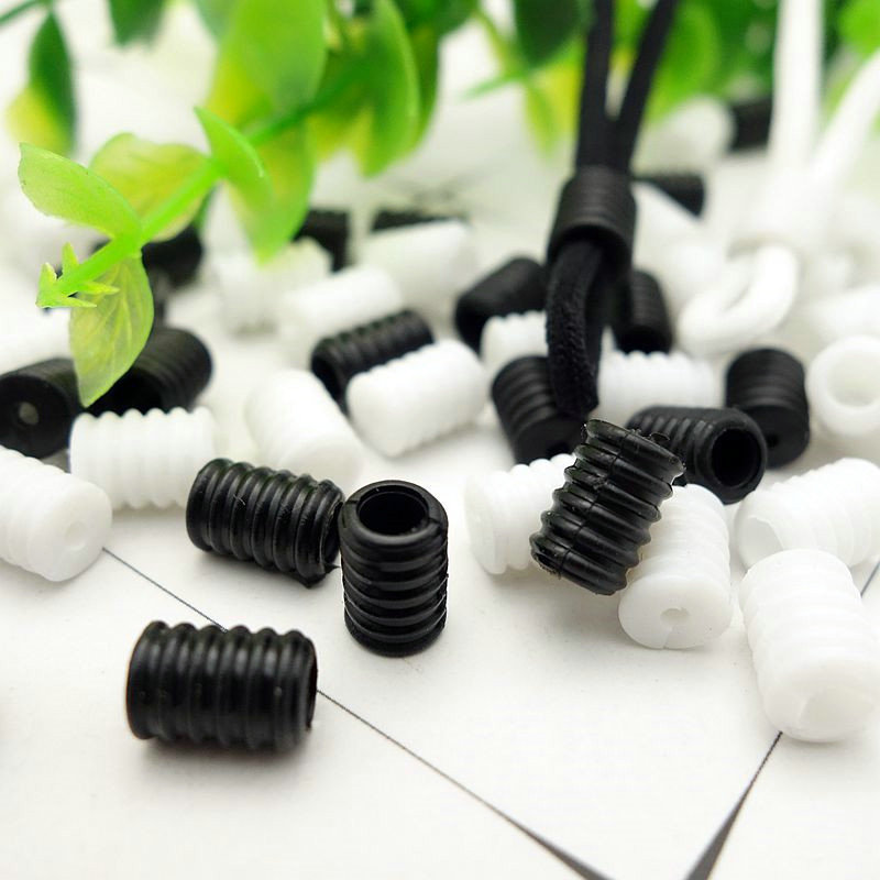 口罩配件 硅胶扣 耳带调节扣 皮筋绳扣 耳带固定绳子 松紧带调节