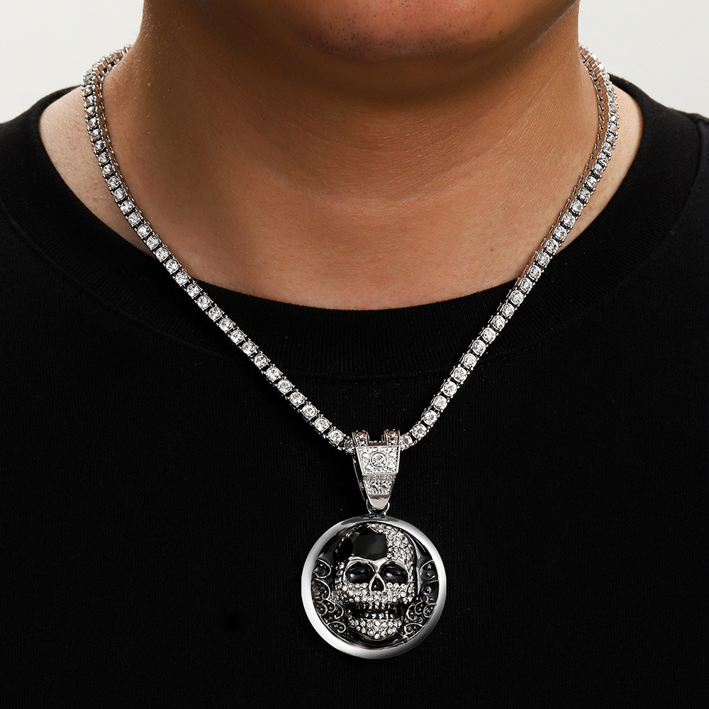 Plata con cadena de tenis de 18 pulgadas (45cm)