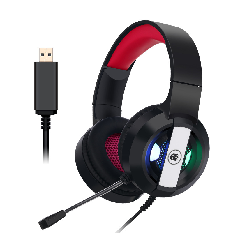 Auriculares transfronterizos S300 auriculares para juegos de computadora e-sports 7,1 canales pollo comiendo escuchando voz y posición de voz auriculares con cable