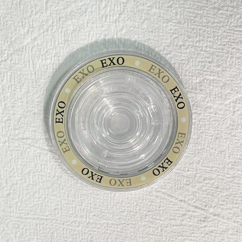 Chasis de succión magnética magsafe Airbag móvil base transparente accesorios de succión magnética goteo pintado redondo