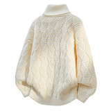 2026年秋季杭州四季青宽松型青少年圆领长袖腈纶针织衫，男装针织衫/毛衣，星座614