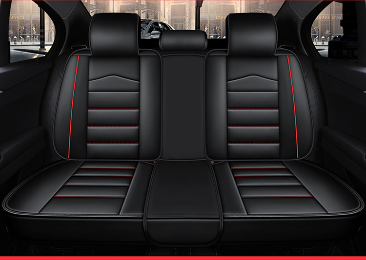 21 Years New All-Inclusive Full Leather Cartoon Four-Season Universal Car Cushion Seat Cover Manufacturer Wholesale