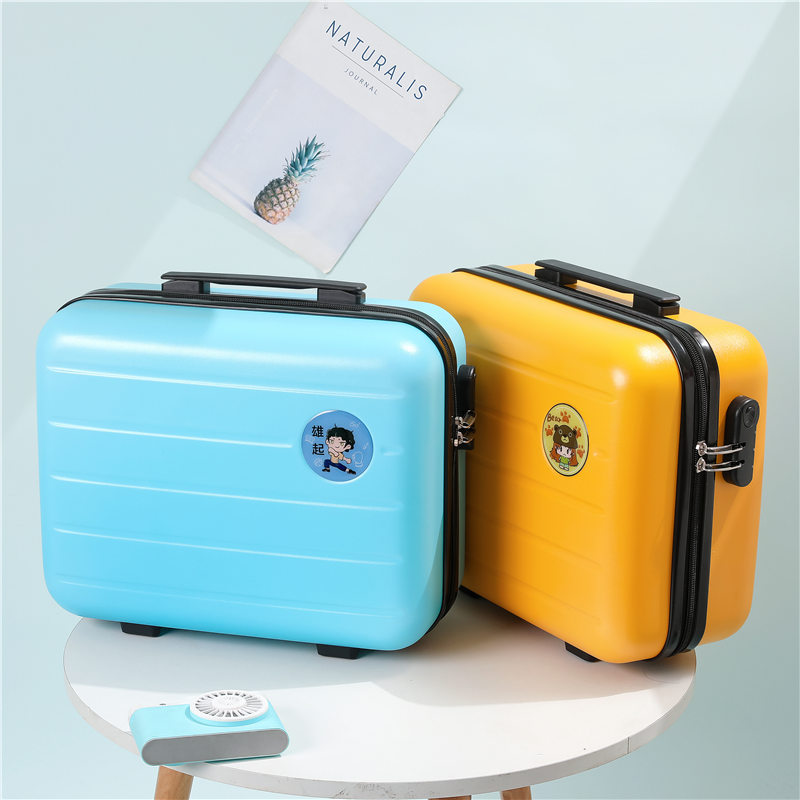Portable Suitcase 16 trunk small-scale light 14 lovely Mini Makeup case 18 Inch Pouch