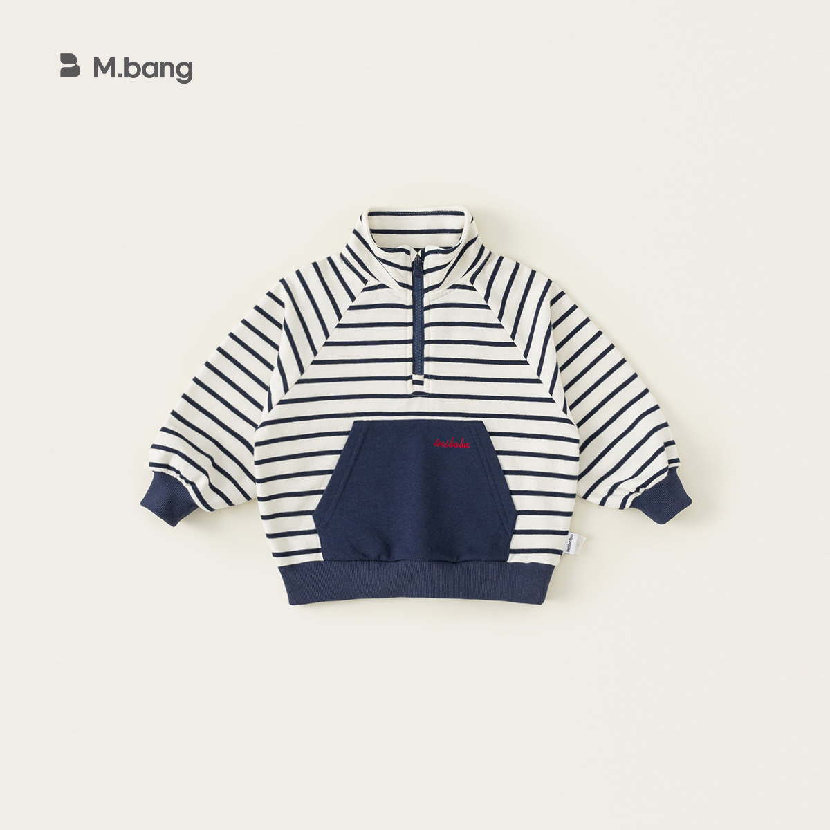 Blue and white strips cy85048