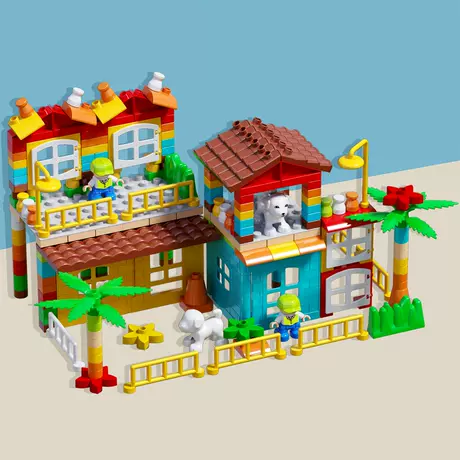258 large particle scene slide building blocks