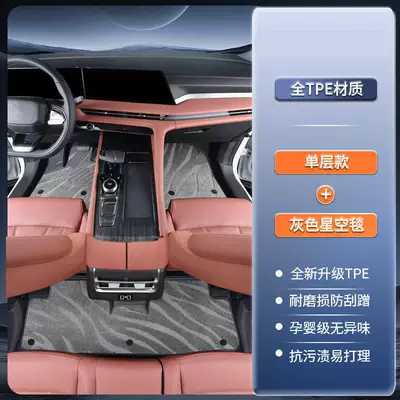 Full Coverage Car Mats Specifically – Modelə uyğun ayaqaltı - standard-tpe-door-sill-mats-gray-starry-sky-blanket-standard