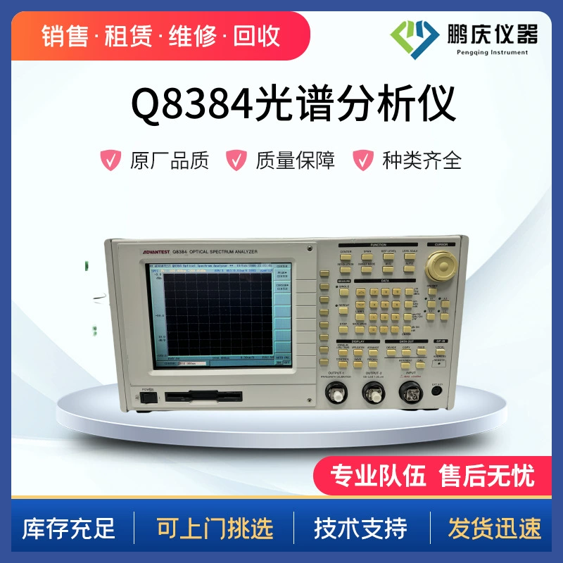 Аренда и продажа Advantest Edelan Q8384 Q8341 спектральный анализатор Q8341