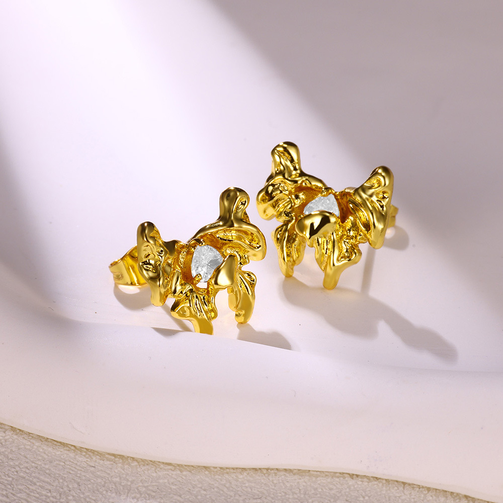 13g Weight 0.03µm-0.05µm Gold Plating Thickness PVD Coated Gold Plating Process 304 Stainless Steel Ear Needle Material Real Gold Plated Plating Material Stone-Free Inlay Material Ear Studs Classification 18K Gold Plating Color 1 Pair Quantity Daily Occasion 304 Stainless Steel Material Shamrock, Flower Pattern Women's Gender Vintage Style Style Waterproof Non Tarnish Craft PVD Coated Real Gold Plated 18K Gold Shamrock Flower 304 Stainless Steel Vintage Style Waterproof Non Tarnish Ear Studs 41