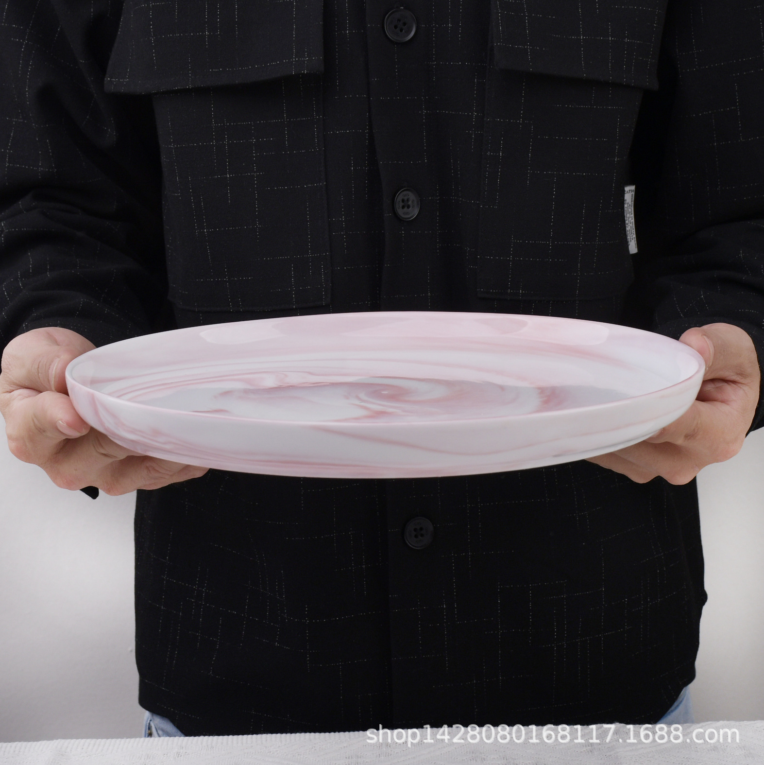10.8 platos de cerámica de mármol platos de restaurantes platos de hierba platos de filete caseros platos de hotel platos de comida occidental