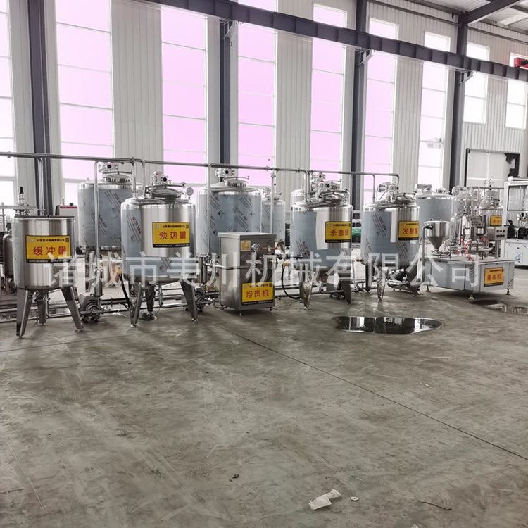 全套骆驼奶生产线 小型驼奶加工设备 全自动驼奶生产线