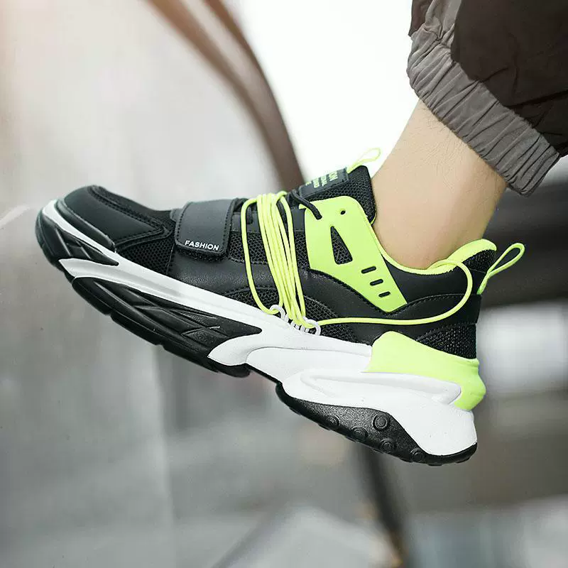 Large size47 мужская обувь весна 2025 новая мода сетка пап обувь Genuine Leather