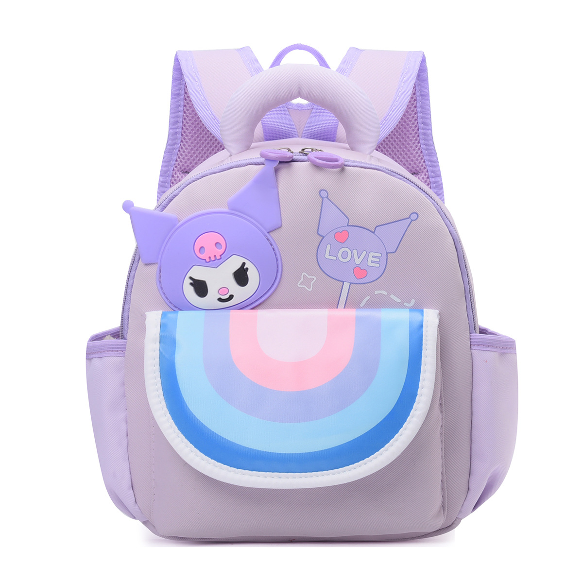 Nueva mochila de dibujos animados niña de jardín de infantes Kulomi mochila de alto valor ligera y linda mochila de viaje para niños