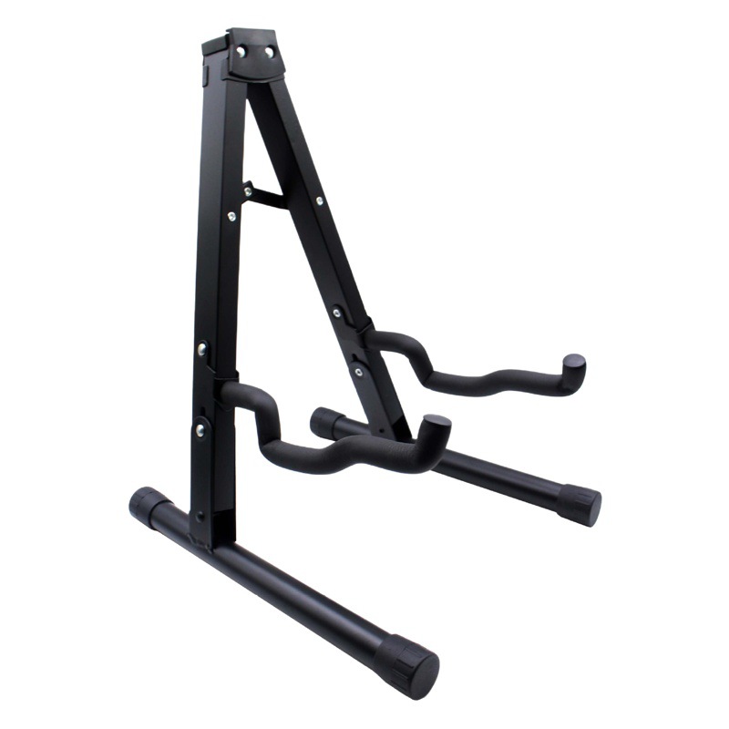 Accesorios de guitarra Soporte de guitarra plegable tipo A Soporte de guitarra de madera vertical portátil Soporte de piso de guitarra clásica folk
