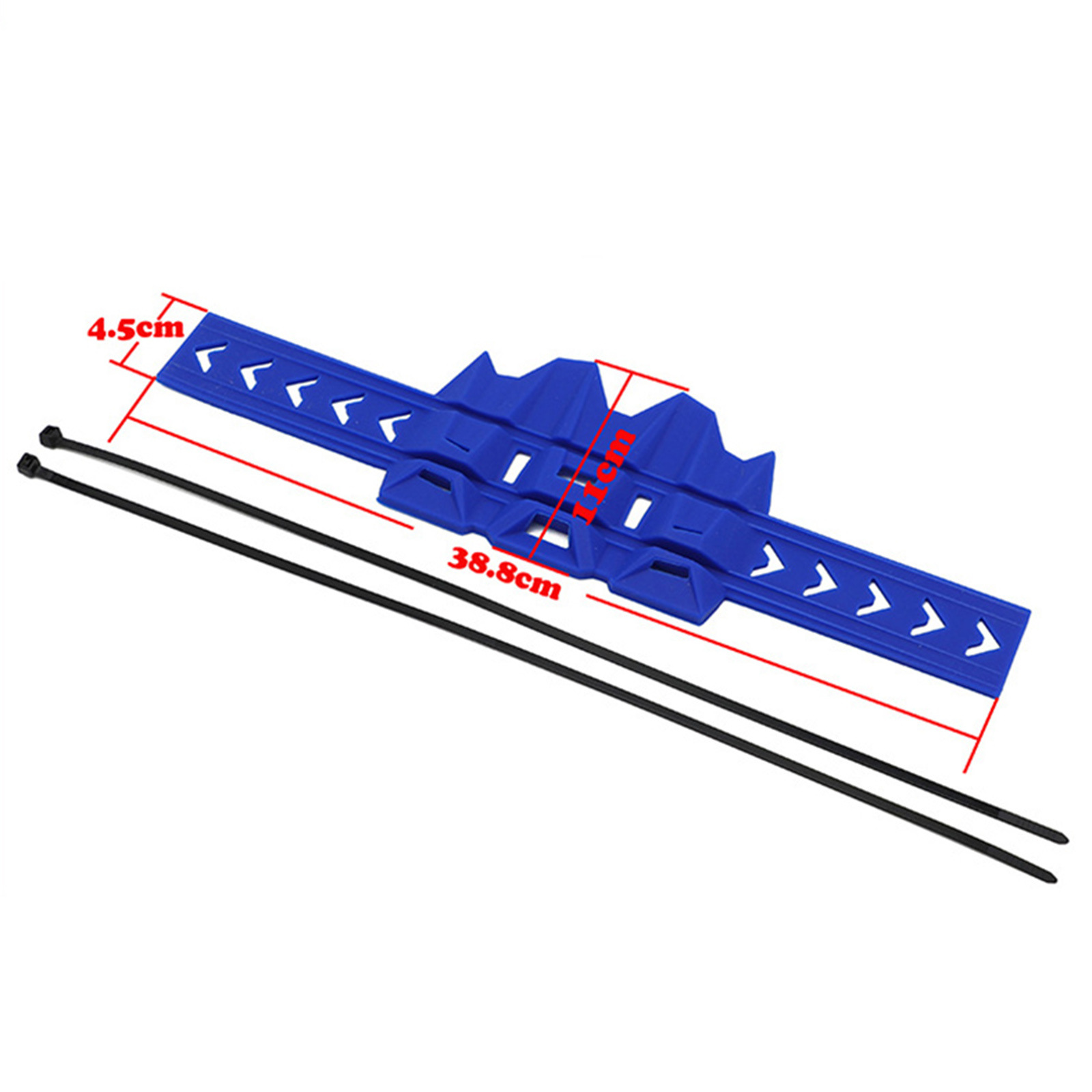 Off-road motorcycle modified accessories exhaust pipe anti-scalding belt anti-fall protection ring muffler protective glue anti-scalding glue