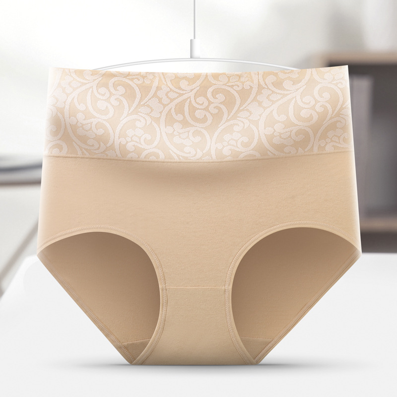 Ropa interior de algodón de cintura alta posparto ropa interior de algodón para mujer fábrica al por mayor