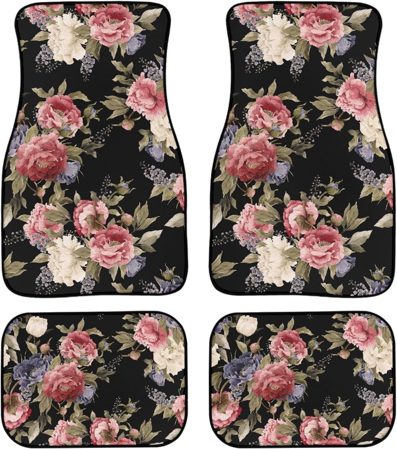 Cross-border American car mats easy to clean crystal velvet decorative mats Amazon a generation of hair