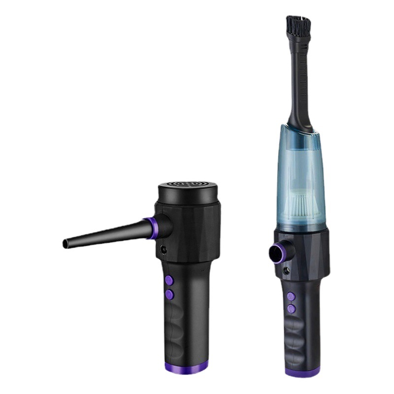 Aspirador para automóvil, portátil inalámbrico, gran succión, colector de polvo de doble propósito de soplado y succión portátil para el hogar, mini colector de polvo pequeño