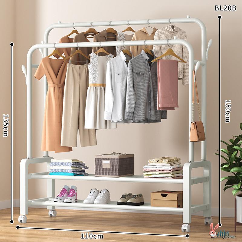 튜브 25개 - U 이중극 이중층 + 후크 4개 + 휠 - 흰색 110