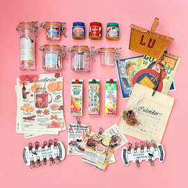 糖小条迷你花生酱盒娃用食玩香料模型果汁微缩密封罐陈朗blythe