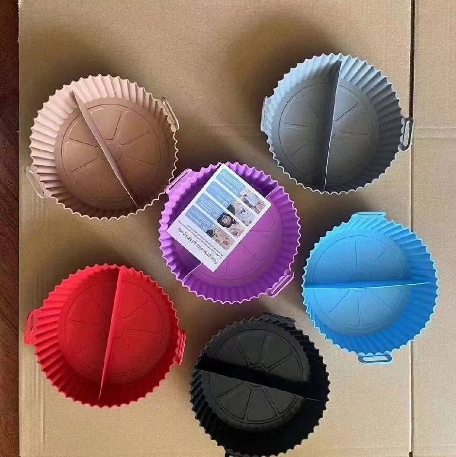 食品级圆形蛋糕烘焙模圆形硅胶米蛋糕模具微波炉烤箱模耐高温