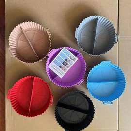 食品级圆形蛋糕烘焙模圆形硅胶米蛋糕模具微波炉烤箱模耐高温