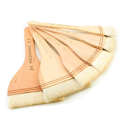 Wool brush, watercolor shading brush, wool row brush, watercolor painting row brush, brush brush, bamboo row brush wholesale