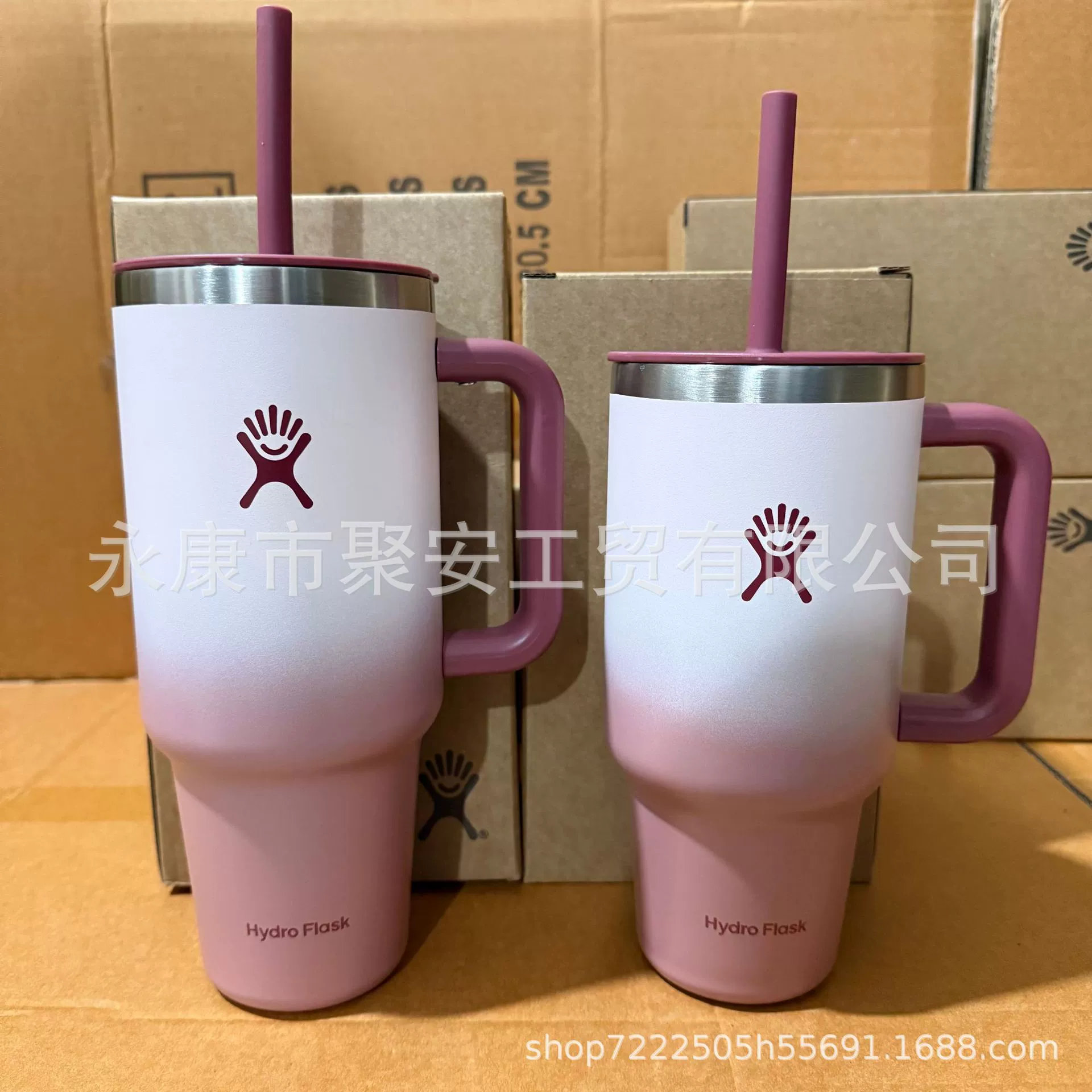 Стеклянная нержавеющая сталь, вместительная солома, 40 oz, 30 oz, нержавеющая сталь AISI 304