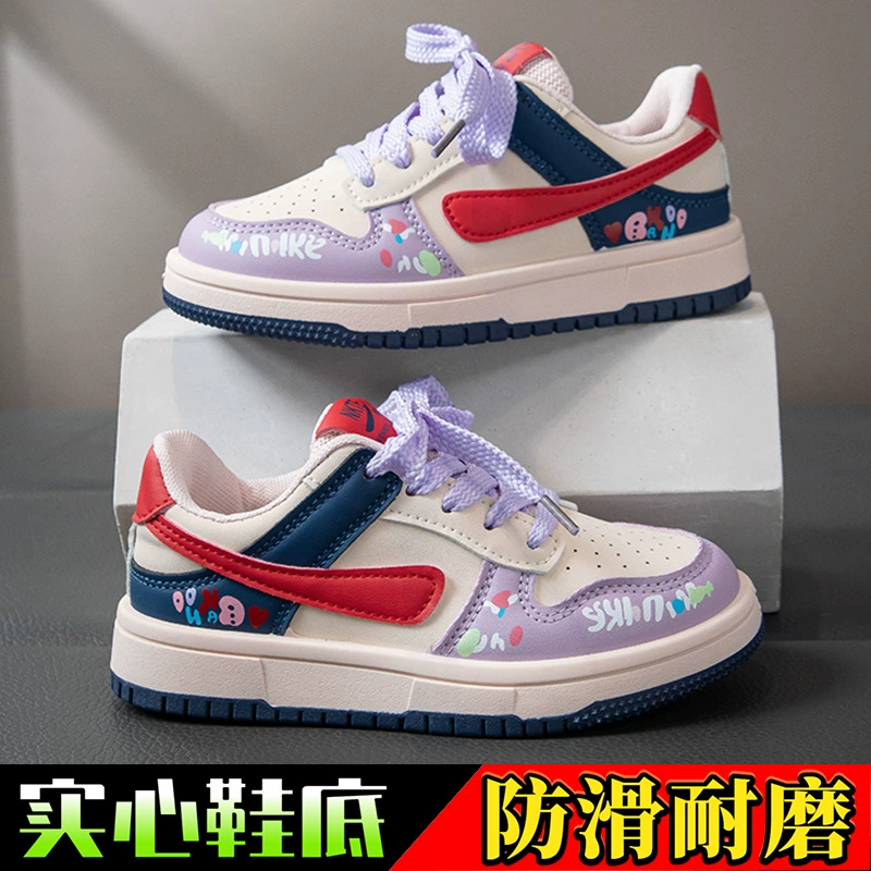 Children's sneakers, demi-season casual footwear, universal sports shoes, Korean style, soft sole