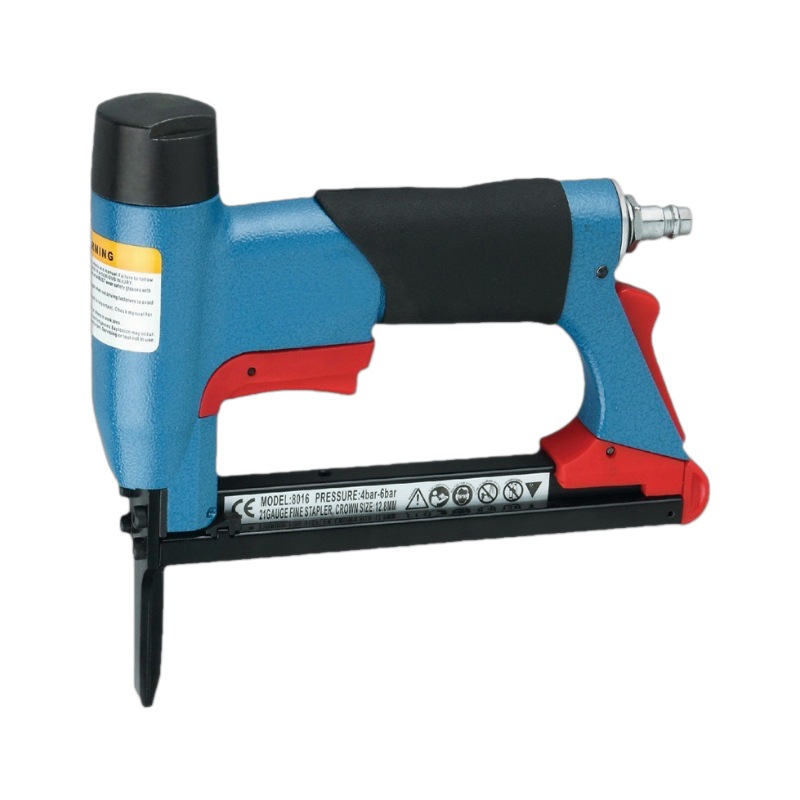 8016LN2-inch alargado boca grado industrial pistola de clavos de aire con compresor de aire de trabajo neumático código pistola de clavos estilo europeo