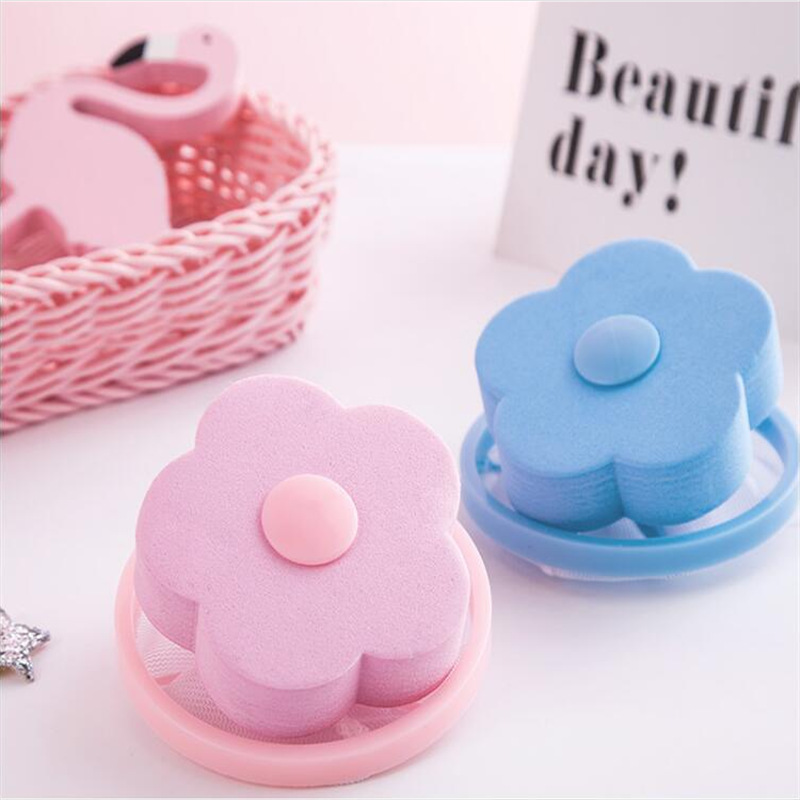 Washing Machine Lint Filter, Plum-Shaped Lint Remover, Filter Cleaning Mesh Bag, Ideal for Clothing Cleaning and Deodorizing Lint Traps