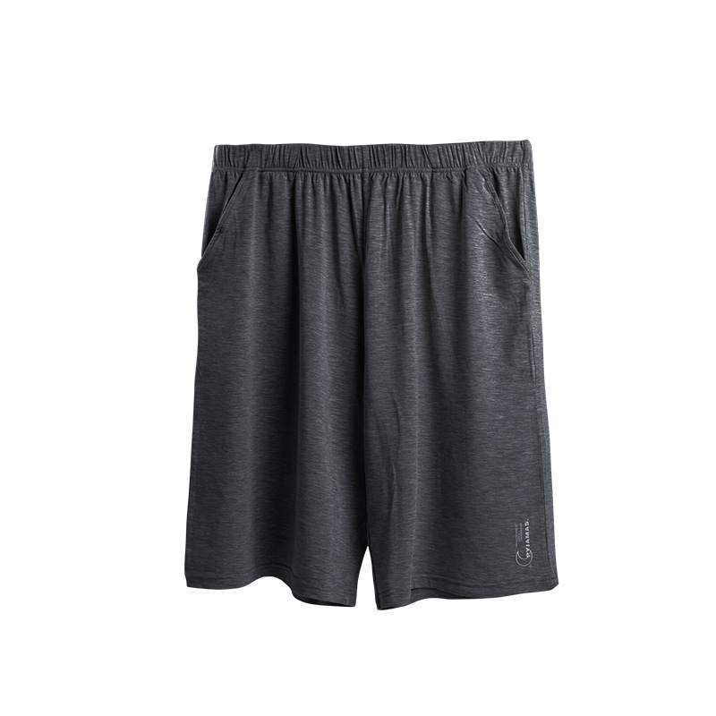 60 modal de primavera y verano de los hombres pantalones cortos de punto casual de deportes delgados se pueden usar fuera de pijama pantalones en stock