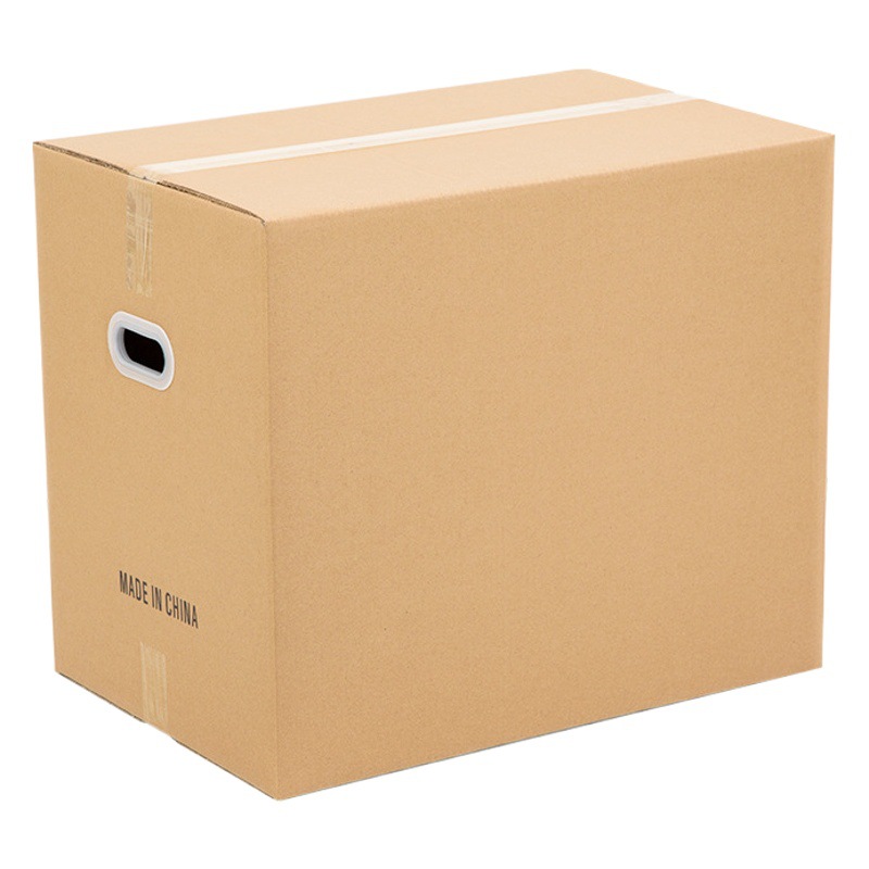 Caja de cartón móvil grande súper dura al por mayor al por mayor caja de cartón fba caja de embalaje logístico caja de embalaje exprés extra dura