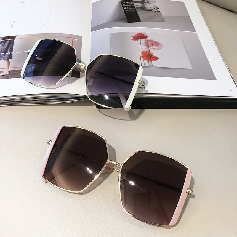 55g Weight UV400 Protection, UV Protection, Resin Lens Material Outdoor, Travel, Party, Fishing Occasion Women'S, Men'S, Unisex Gender Elegant, Glam, Retro, Vintage Style, Fashion, Sweet, Simple Style, Sports Style Grey, White, Pink, Green, Black Color Elegant Glam Retro UV400 Protection UV Protection Resin Women's Sunglasses 6
