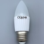 C37 E27 3W 5W  7W 陶瓷蜡烛适用于家装6头8头吊灯 经久耐用