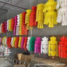清明节白色灯笼祭祀殡葬用品批发上坟坟飘挂清社祭奠白事环保拉花