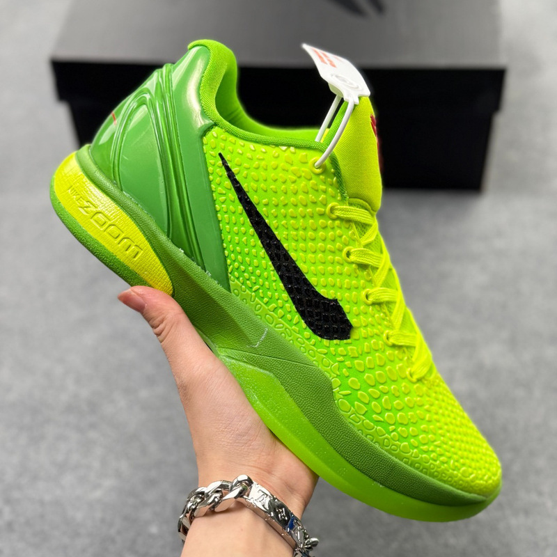 Putian Shoes High Version Kobe 6 Basketball Shoes Men's Kobe6 Protro Practical Sneakers Women's Black Mamba Sports Shoes