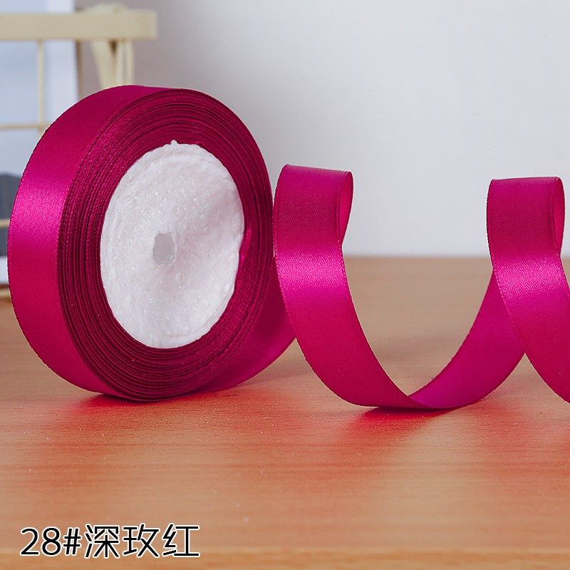 Fábrica al por mayor 2cm cinta hecha a mano cinta de poliéster caja de regalo cinta floral cinta para hornear cinta decorativa
