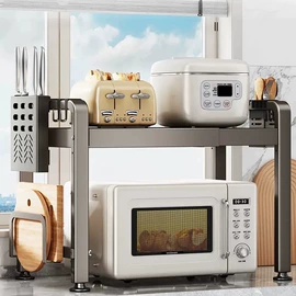 厨房置物架;沥水碗架;微波炉层架