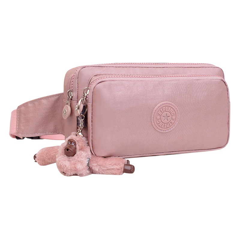 Pecho bolsa de tela impermeable crossbody bolsa brillante mono colgante de compras 2023 nuevo pecho bolsa de drenaje de transmisión en vivo