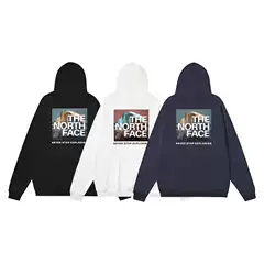 The North Face潮牌连帽棉卫衣秋冬新款男女情侣同款经典高品质宽松