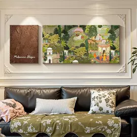 相框、画框;现代装饰画;油画