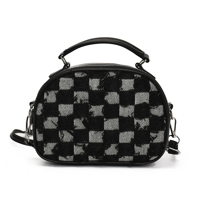 2025 diseño de moda extranjero personalidad casual estrella gradiente denim cadena de hombro bolso de mujer