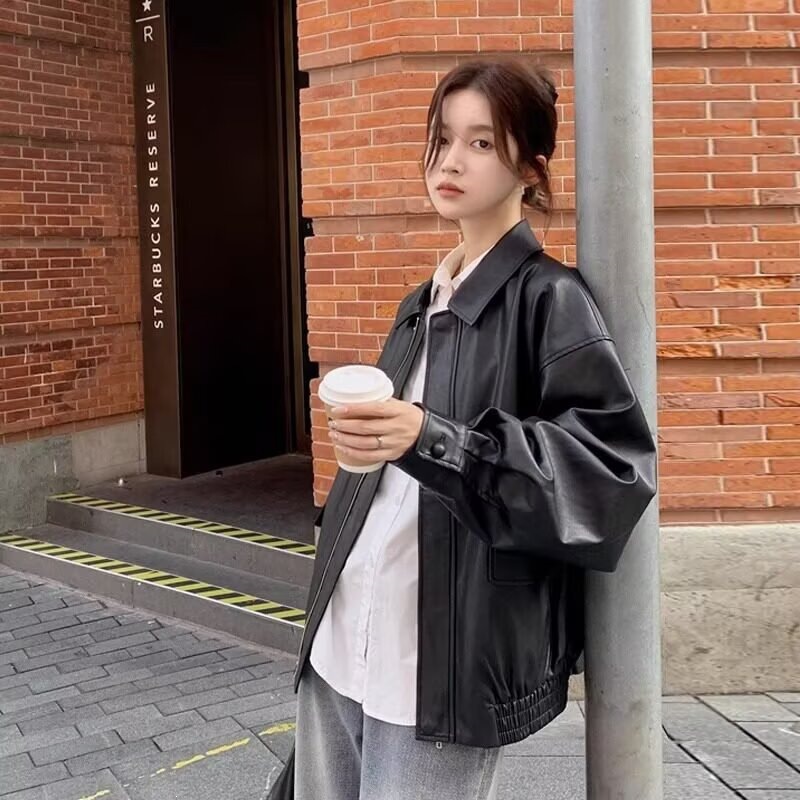 Harajuku artistic new style, simple and trendy, ins Japanese style, laid-back, fashionable, versatile