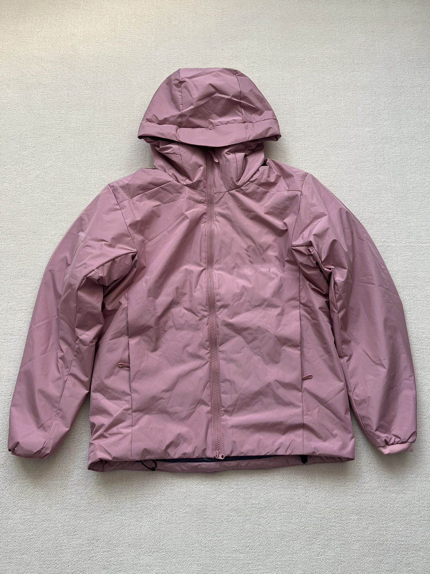 Pájaro con ropa de algodón al aire libre Astro pareja caliente con capuz impermeable negro amarillo