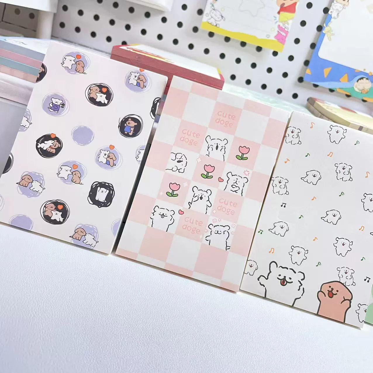 Записная книжка Line puppy note book Xiaohongshu супер милый невпитывающий смешанный заметок карманный мультфильм студент сообщение книга